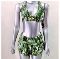 TOP NADADOR ESTAMPADO E SHORT  ESTAMPADO COM PALA